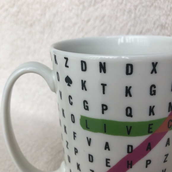 Kate Spade Crossword Mug - Picture 10 of 16